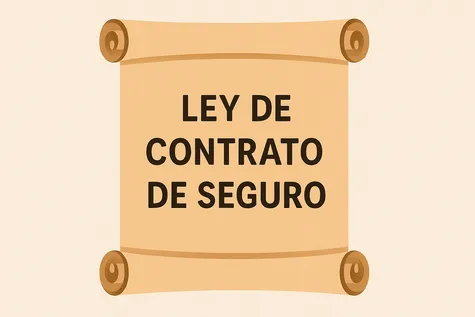 'Ley de Contrato de Seguro', representando el marco legal al contratar un seguro de salud privado en España.