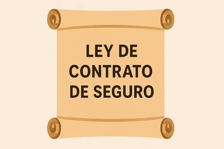 'Ley de Contrato de Seguro', representando el marco legal al contratar un seguro de salud privado en España.