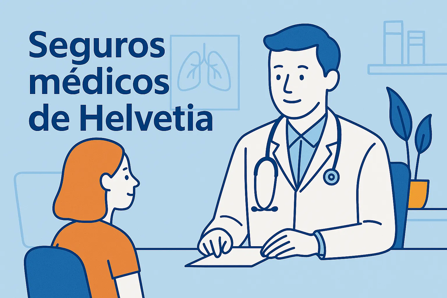 Portada para los seguros de salud de Helvetia.