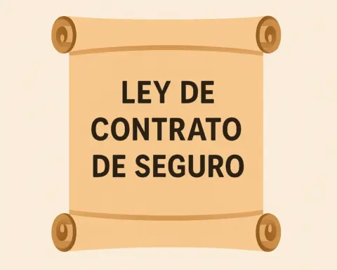 'Ley de Contrato de Seguro', representando el marco legal al contratar un seguro de salud privado en España.