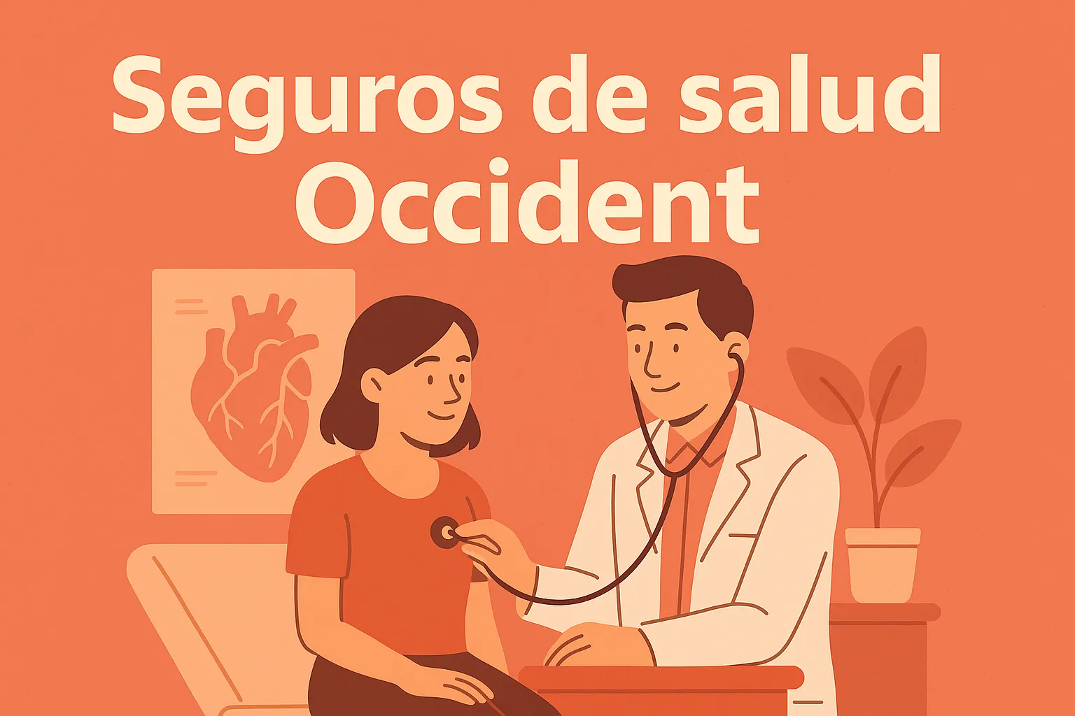 Portada para los seguros de salud de Occident.